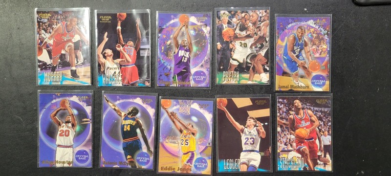 43 Card Basketball And Soccer Card Lot Glenn Robinson Allan Houston Linda Dallma