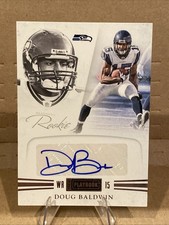 2011 Panini Playbook - Rookie Auto Doug Baldwin Seahawks 98 124/299 (AU, RC)