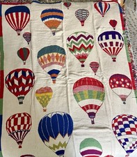 The Rug Barn 46 x 67 Balloons Quilt 100% Cotton Made In USA