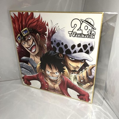 One Piece 20th Anniversary Ichiban Kuji Memorial Art Paper Monkey D. Luffy, Traf