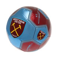 West Ham United Fc - FußBall Mit Unterschriften (TA13129)