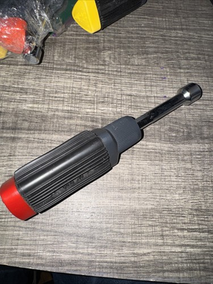 #ad $11 Sears Best Craftsman USA Nos Nutdriver 41926 1 2” SAE Comfort Rubber Grip $11.00