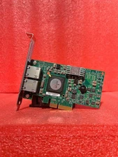 Dell Broadcom 5709 2-Port 1G PCI-E Network Card 0F169G High Bracket