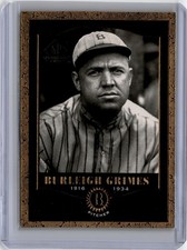 2001 SP Legendary Cuts Burleigh Grimes #26 Brooklyn Dodgers