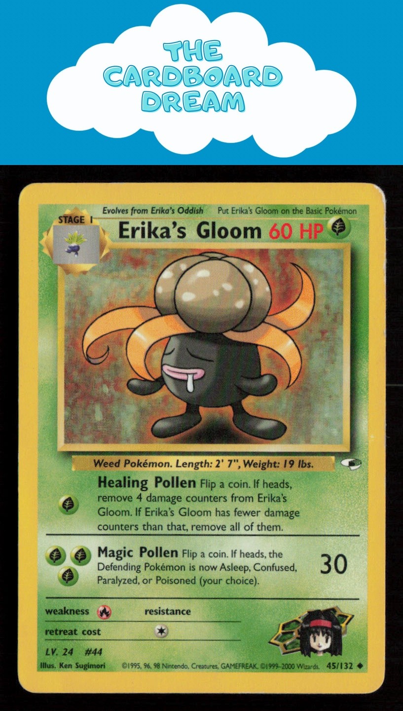 Erika's Gloom Gym Heroes #045/132 Uncommon Pokemon Card WotC