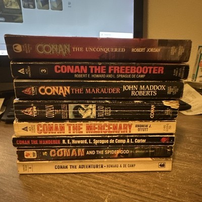 Conan Paperback Lot of 8 books :