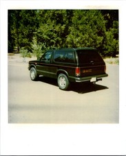 View from back driver side 1988 Black GMC Jimmy Found Photo V2664