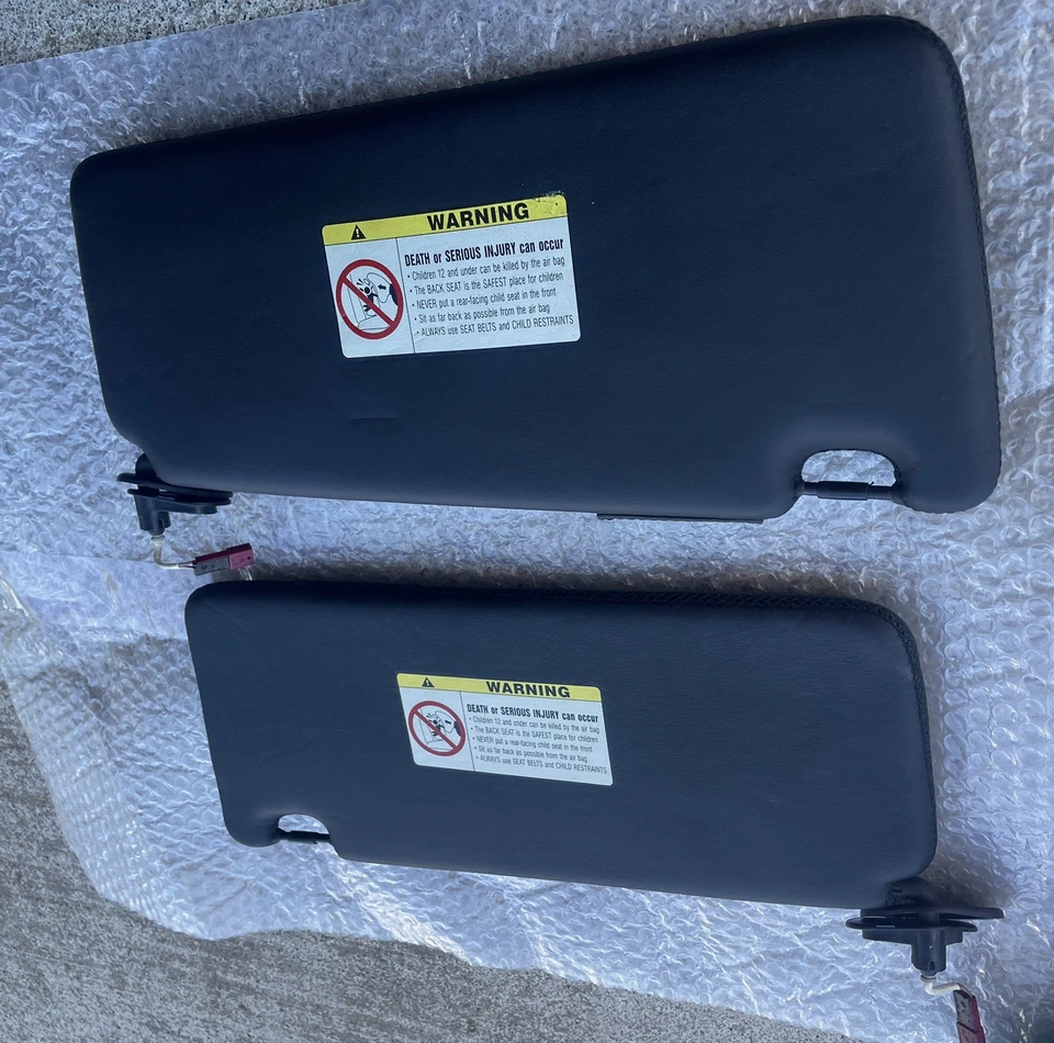 Juego de parasoles parasol BMW CUERO COSIDO E39 E38 E53 M5 740i 750iL M5 Foto 3 de 4