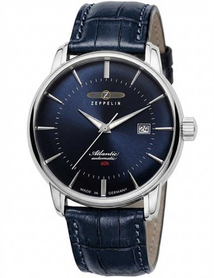 Zeppelin 8460-3 Herrenuhr Atlantic Automatik 40mm 5ATM