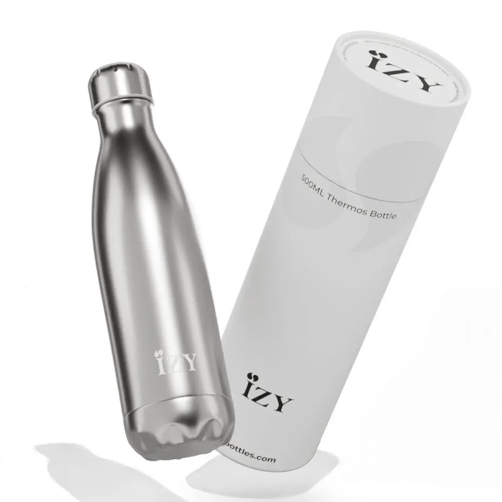 IZY Bottle - Silver - 500ml | Englisch | Im Geschenkkarton | 2026 | Izy Bottles - Bild 2