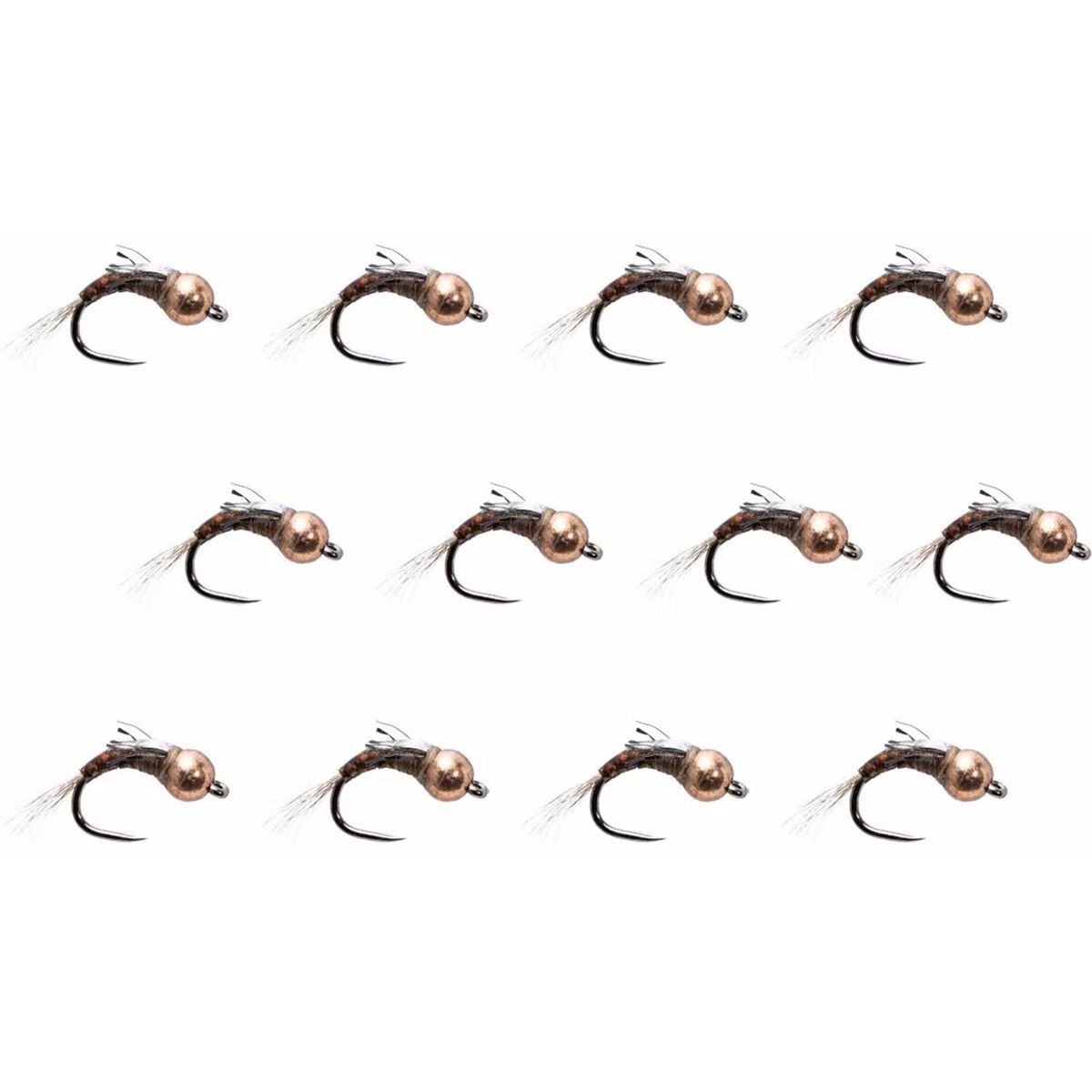 Montana Fly Company Juans Tungsten High Def - 12 упаковок коричневого цвета 20 9690₽