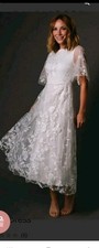 NWT Beautiful Baltic Born White Dress, Size L