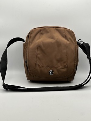 Pacsafe Metro Safe 200 Travel Security Bag With Exomesh Brown Unisex Crossbody