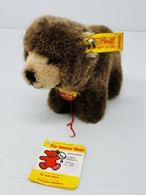 Vintage Steiff Browny Bear w/ Button and Tag 1444/12