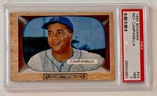 1955 Bowman Roy Campanella #22 PSA 7 NM Brooklyn Dodgers HOF Vintage '55 Nice!