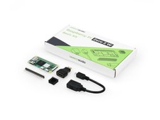 Raspberry Pi Zero 2 W Basic Kit, Header, Heatsink, USB Cable, HDMI Adapter w...