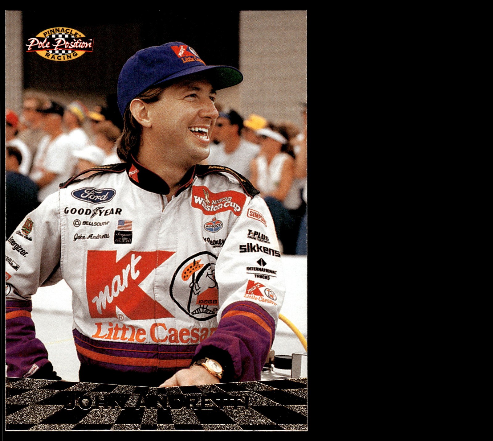 1996 Pinnacle Pole Position #95 John Andretti