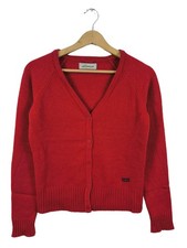 SKUNK FUNK Cardigan Damen Jacke Gr. DE 36 rot Casual-Look