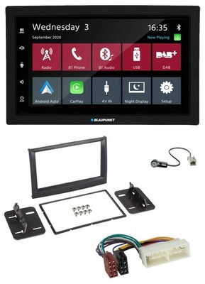 Blaupunkt DAB Bluetooth USB MP3 2DIN Autoradio für Kia Sportage ab 2016 schwarz