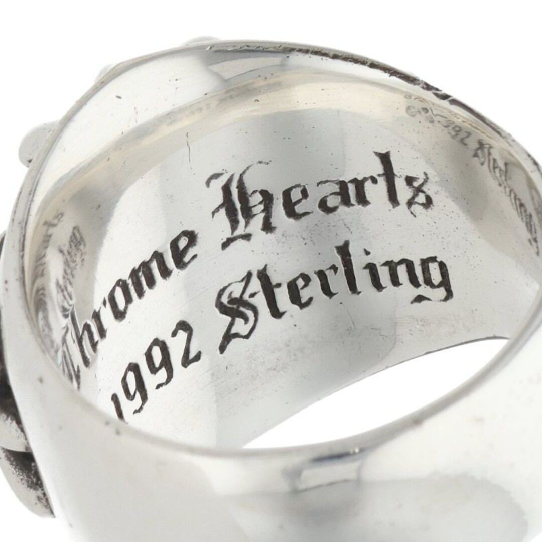 Chrome Hearts KEEPER Silver Ring Men's Size 24 Used 05ba0886f4d00718a0f100381f24 thumbnail 5