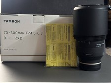 TAMRON 70-300mm F/4.5-6.3 Di III RXD A047 Sony E Mount Telephoto Zoom Lens Boxed