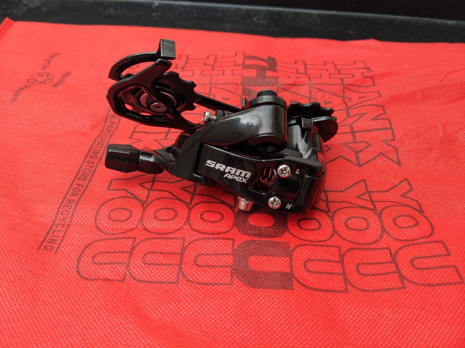 SRAM Apex WiFli Rear Derailleur - 10 Speed Medium Cage