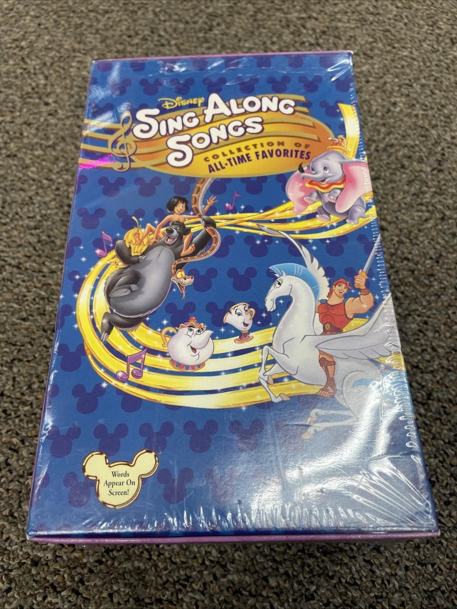 a.　Disney Sing Alongセット Factory Sealed Disney Sing Along Songs VHS Box Set Vol 1 2 3 CC | eBay