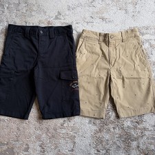 CHŁOPIĘCE SPODENKI CARGO PAUL & SHARK & TOMMY HILFIGER CHINOSY ROZMIAR 10 LAT DOSKONAŁE