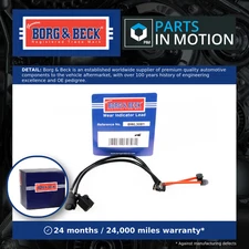 Brake Pad Wear Indicator Sensor Front BWL3081 Borg & Beck Warning Contact Wire
