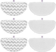 6 Pack 1940 for Bissell Steam Mop Pads for Bissell Powerfresh Steam Mop 1806 154