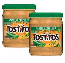 Salsa Tostitos JALAPEÑO POPPER Dip Mediana