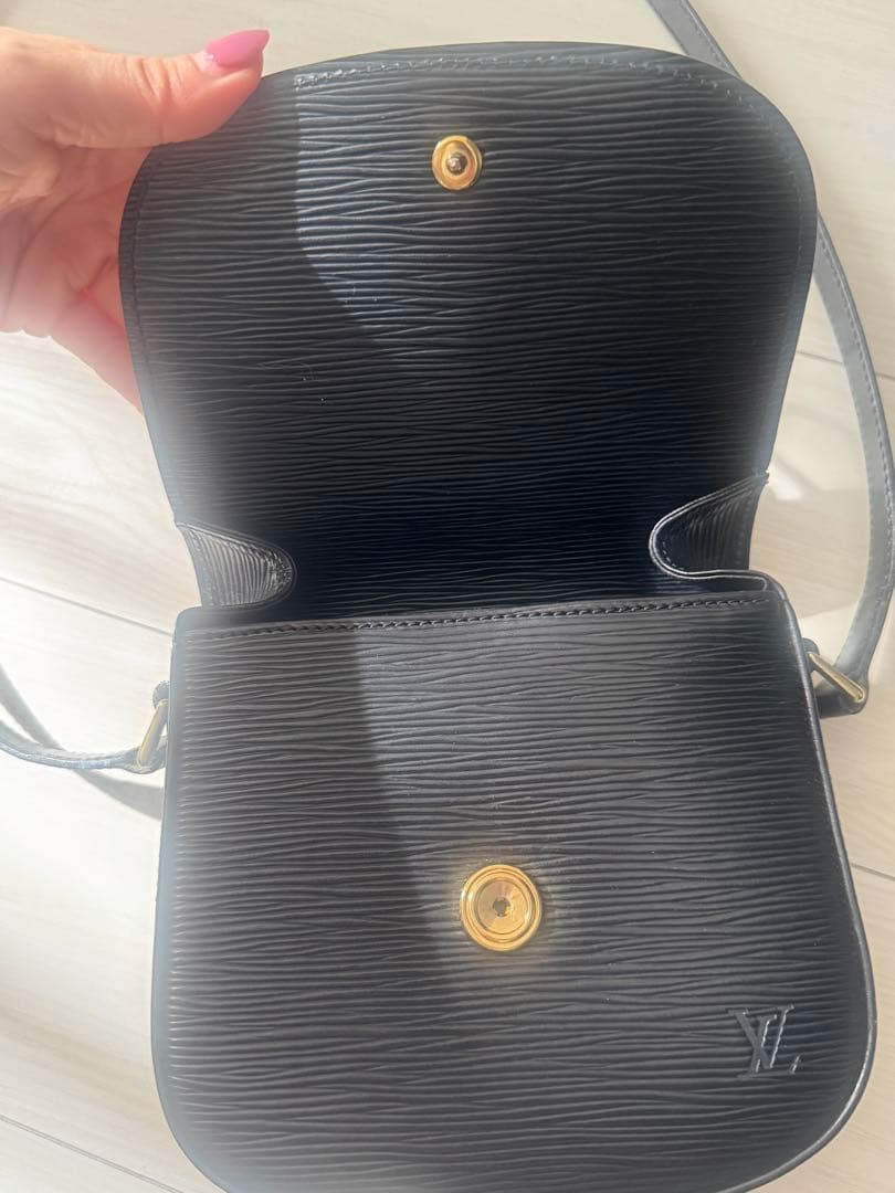 Louis Vuitton Mini Saint Cloud Epi Leather Shoulder Bag Rare Authentic image 7