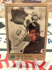 Frank Thomas 1992 Leaf Studio #159! 2 Card Min! Read Disc!