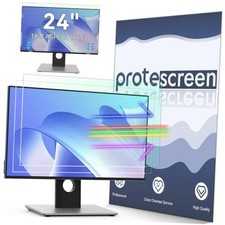 2-Pack 24 Inch Anti Blue Light Screen Protector Compatible With Lenovo Hp
