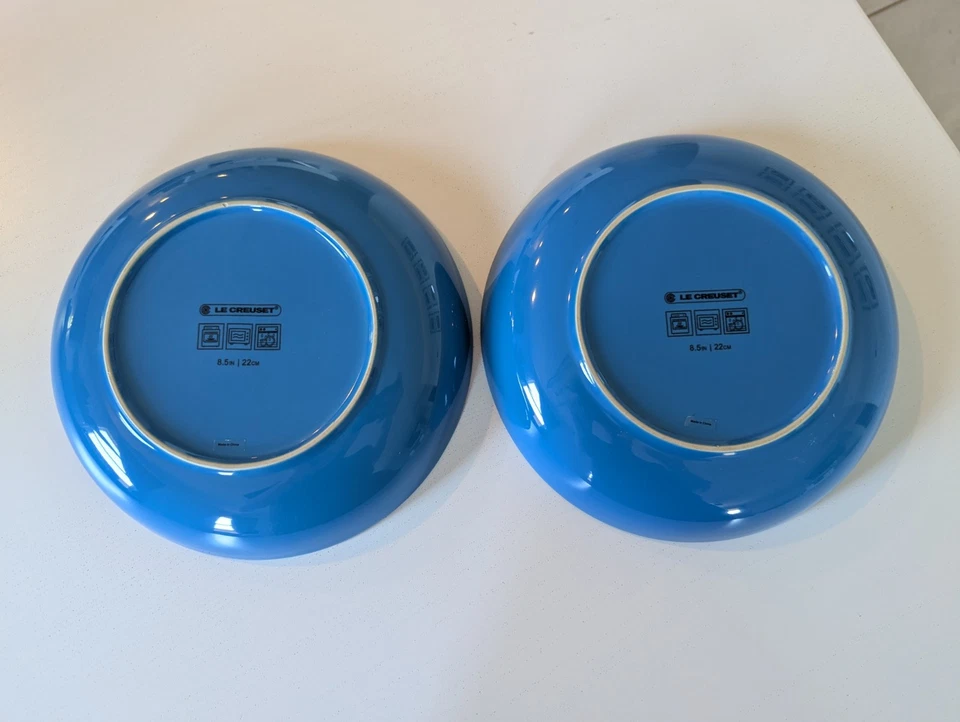 2件套Le Creuset意大利面汤碗8.5英寸蓝色 — 第 4/4 张图片