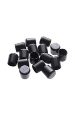 1"Chair Leg Tips Caps with Felt Floor Protectors for Hardwood Floors Sliders