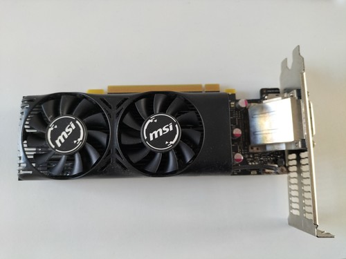MSI GeForce GTX 1050 Ti 4GT Low-Profile Grafikkarte/GPU - PCIe, voll funktionsfähig