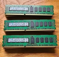 72GB (4GB X 18) Samsung M393B5273CH0-CH9 10600R DDR3 SERVER RAM. FAST SHIP