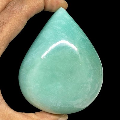 1507 Cts Natural Untreated Amazonite 84x68x38mm Huge Cabochon Rare Gemstone