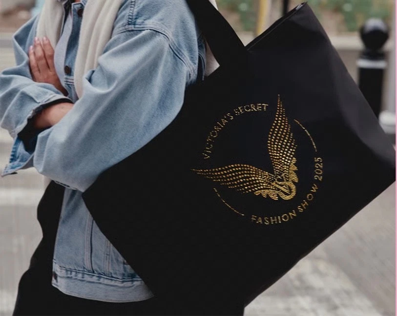 Victoria's Secret VS Bling Rhinestone Tote Bag Fashion Show 2025 Angel Wings - Image 2 of 4