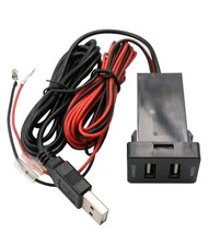 USB Port Charger/ Audio LED Indicator Adapter for Toyota 2006-2010 2011 RAV4