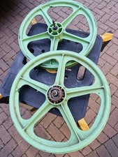 Fits: Raleigh Burner, Kuwahara - Skyway Tuff II Wheels, Green - 1980's bmx