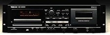 TASCAM CD-A500 CD Player Cassette Deck Combo Used