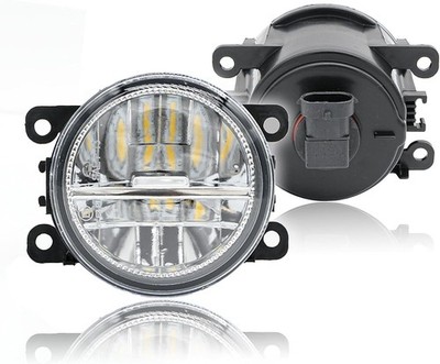 Pair LH+RH LED Fog Light Bumper Lamp LED Bulbs For Subaru Impreza 2012-2018