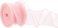 4 Cm X 9.1 M Organzaband, Pink Geschenkverpackung Schleifenband Breit, Dekoband,