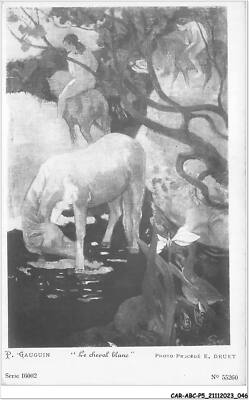 CAR-ABCP5-0420 - Maler - P-GAUGUIN - Le Cheval Blanc