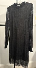 black womens party dress size medium