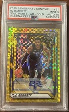 2019 panini Rj Barrett gold party prizm /5