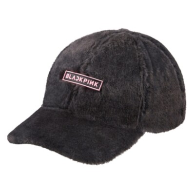BLACKPINK 2019-2020 IN YOUR AREA Official Fur Cap Black JENNIE