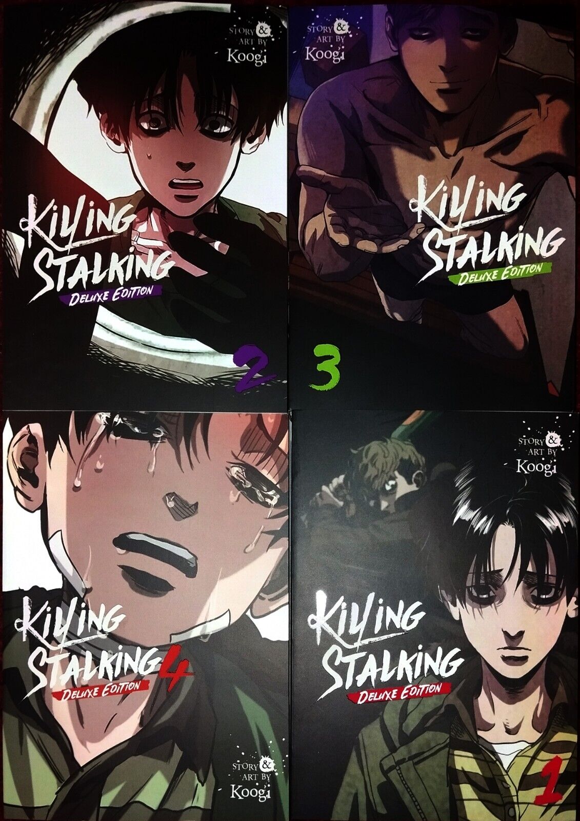 Killing Stalking: Deluxe Edition Vol. 1-2 by Koogi, Paperback